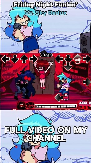 Friday Night Funkin’ Vs. Sky Redux full video out NOW #fridaynightfunkinmod #fnf #fnfmod