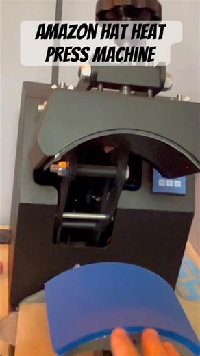 Amazon Hat Heat Press Machine #short