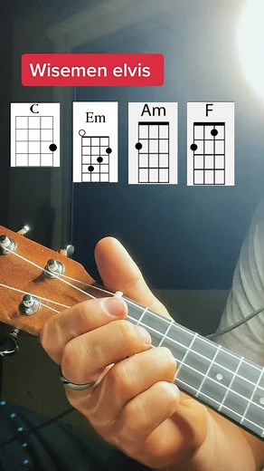 Learn to Play 'Wisemen' by Elvis on Ukulele - Tutorial