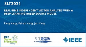 Real-Time Independent Vector Analysis With A Deep-Learning-Based Source Model