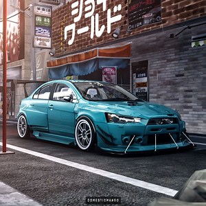 Mitsubishi Lancer Evo X Gets Some Digital Love, Along With Crazy Teleport Build