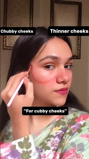 How To Get Thinner & Chubby Cheeks? #contouring #makeup #youtubeshorts #shortsfeed #shorts