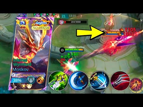 TOP GLOBAL MOSKOV FULL CRITICAL BUILD — 100% BROKEN DAMAGE! (BEST EMBLEM + GAMEPLAY GUIDE) 🔥