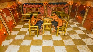 72K views · 1.1K reactions | Build underground house with modern furniture in a cave to avoid wild beasts in the deep forest | Primitive Survival | Facebook