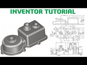 Inventor 2022 Tutorial #232 | How to build 3D model design basic