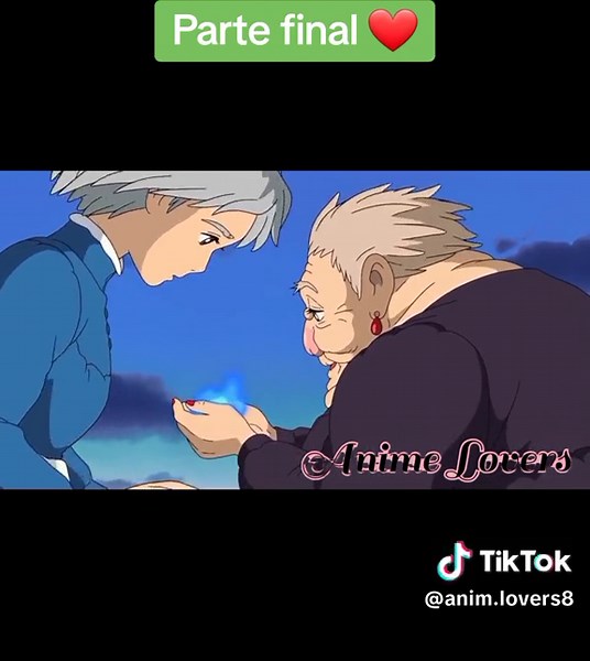 Momentos emotivos de Howl y Sophie en el castillo