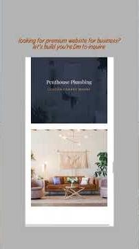 Plumbing Business Website Design | Modern & Responsive Service Website