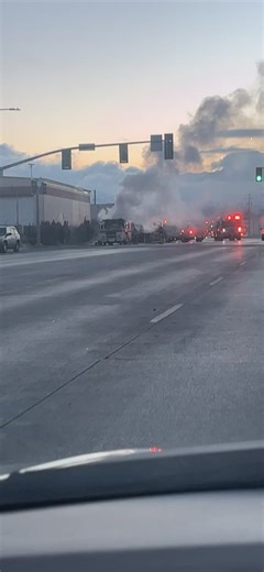 #fire #fyp idk WTH they were smoking in that rv!!