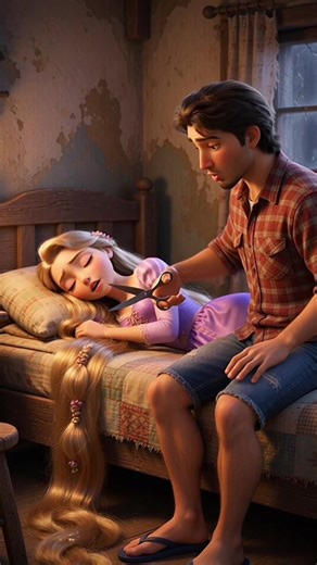 A rapunzel ficou careca. #princesadrake #princesa #drake #rapunzel #viral