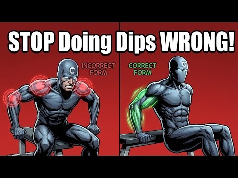Tricep Dips Mistakes Everyone Makes (Fix Them Now)