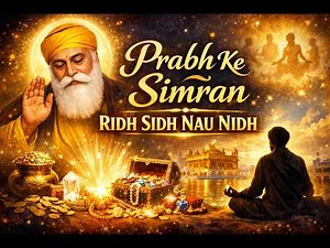 Prabh Ke Simran Ridh Sidh Nau Nidh | Gurbani Simran for Positive Energy | Amrit Vaani