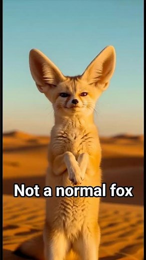 The Fennec Fox is BUILT Different 🦊