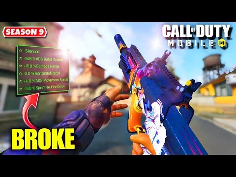 😱CBR4 is Back The Smoothest No-Recoil SMG Build in COD Mobile | Best CBR4 Class Setup Season 9 #codm