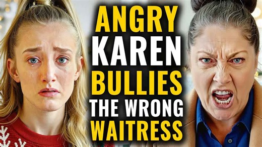 Watch how an angry Karen insults the wrong waitress