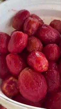 How to make preserves from fresh tomatoes 🍅🍅🍅