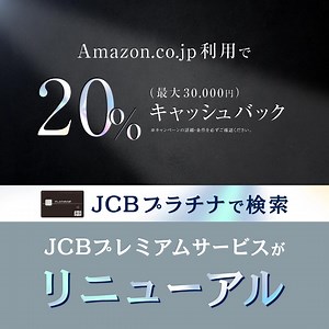 ＼今ならおトクなキャンペーン実施中／ 初年度年会費無料。まずはJCBプラチナで検索！ | JCB