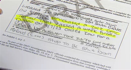 Syracuse auto business in trouble with city lawmakers after repeated customer complaints