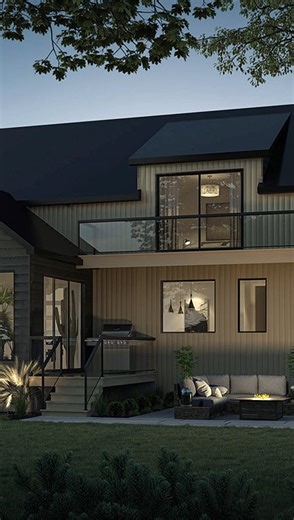 🏡Contemporary Style House Plan 81873 Check out our Linkin ⬇️ https://www.familyhomeplans.com/plan_details.cfm?PlanNumber=81873&OrderCode=IG101 #home #newhome #architecture #instagramreels #contemporary #modern home | Family Home Plans