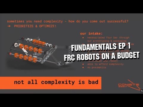 FRC Robots on a Budget - FUNdamentals Ep 1