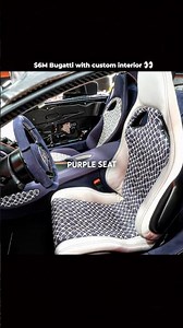 1 of 1 Bugatti Interior Revealed😳 ‪@fxalexg__‬ #fxalexg #cars #bugatti