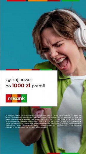 Nowe konto w mBanku i nowy sprzęt w Media Expert