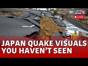 Japan Earthquake 2024 Live | Unseen Visuals Of Japan Earthquake LIVE | apan Earthquake News LIVE