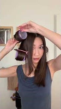 Bouncy blowout hair tutorial ⭐️ #bouncyblowout #hairtutorial #hairstyle #shorts
