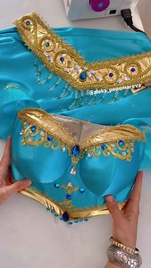Princess Jasmine costume 😊💜✨ Available for purchase Made to measurements. Corset based. . . . #jasmine #sewing #disneyprincess #princessjasmine #jasminecosplay | Yaffie Dreams