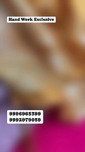 6.8K views · 82 reactions | The series of high value hand work articles brings you premium muslin with premium shantoon bottom and wonderfully Banarsi weave dolla silk Duppatta main attraction of this attire is hand work which is design Pearl and Crystal work price of this attire is only for 1470 no shipping charges all over India for single unit kindly WhatsApp on following no. 9992979059, 9996965399 | Gaba Fashioner Ambala city | Facebook