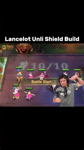 Lancelot Unli Shield Build #magicchessgogo #mcgg #magicchess