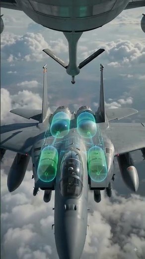 How Fighter Jets Refuel in MID-AIR ✈️⛽