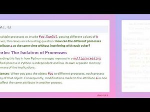 Understanding Python multiprocessing with Class Instances