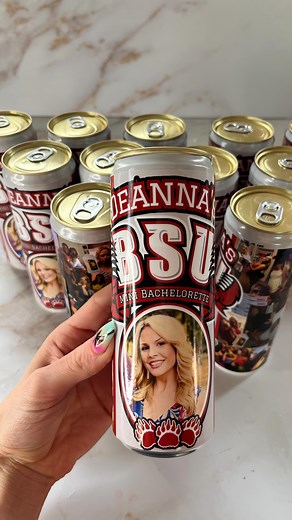 178 reactions | Custom Bachelorette Party Cans Here’s how I made these custom cans for my bestie @_dgoyette_ ✨ ‘At least we’re not drinking rubinoff anymore’… . . . . #diygifts #customcan #diytutorial #weddingdiy #customgifts #diygiftideas #customgifts #pineappleprincesscreations #bacheloretteparty #bacheloretteweekend | pineapple_princess_creations | Facebook
