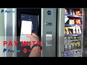 Cashless payment with FAS Vending Machine - Satispay & Paypal