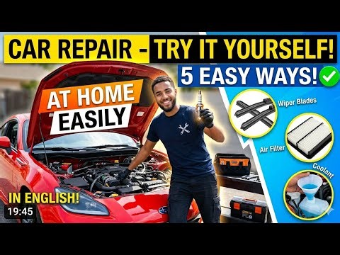 5 Easy DIY Car Maintenance Fixes
