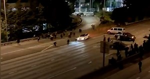 [Graphic Video] Seattle Protesters Find Out the Hard Way That It's Not Safe to Block Freeways at Night