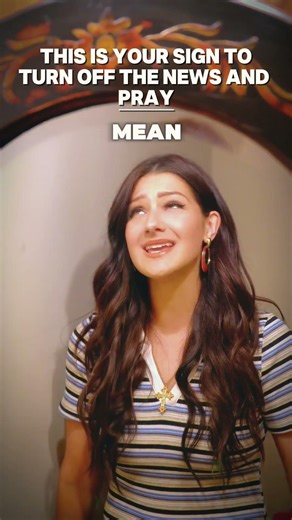 This is your sign to turn off the news and PRAY! Pray for our world and each other to know Jesus!