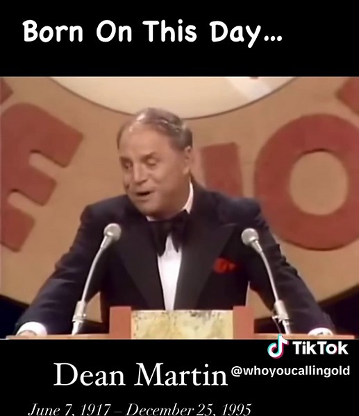 Dean Martin was an American singer, actor, and comedian who became one of the most popular and enduring entertainers of the 20th century. He was known for his smooth voice, easygoing charm, and trademark cool demeanor. Nicknamed the “King of Cool,” he had a string of hit songs including: \t•\tThat’s Amore \t•\tEverybody Loves Somebody \t•\tVolare \t•\tAin’t That a Kick in the Head His crooner style and relaxed delivery made him a major figure in mid-century American pop music. In the late 1940s 