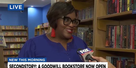 Secondstory: A Goodwill bookstore now open
