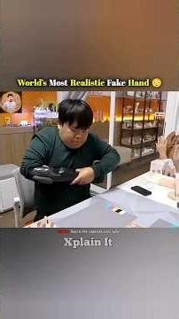 Most Realistic Fake Hand shorts engineervrilshot