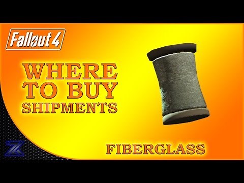 Fallout 4 - How to Find Shipments of Fiberglass Guide | Complete Material Guide