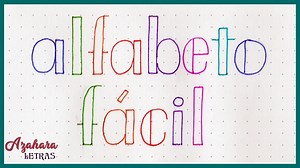 Alfabeto de Lettering Fácil Paso a Paso - Lettering