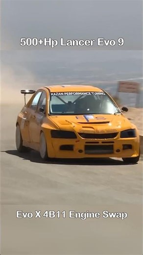 Evo X Engine in Lancer Evo 9 + Brutal Anti-Lag 🔥