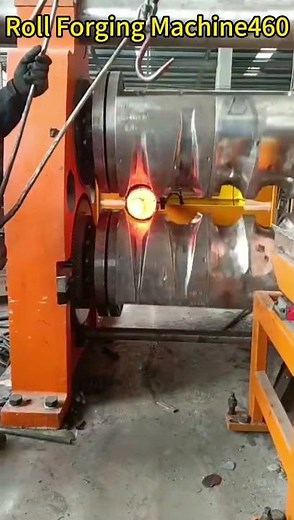 Roll Forging Machine hot rolling steel billet for auto parts #rollforging