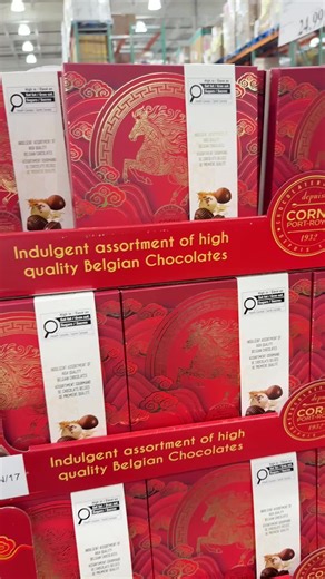 Corné Port - Royal Lunar New Year Belgian Chocolate Collection @costco_canada Calgary Taza January 2026 Celebrate the elegance of tradition and the artistry of fine taste with CPR’s exclusive Year of the Snake Lunar New Year chocolate box. This limited - edition collection features 20 handcrafted pieces of authentic Belgian chocolate, thoughtfully curated into five indulgent varieties. Each piece offers a delicate balance of rich flavour and silky texture, designed to captivate the senses and le