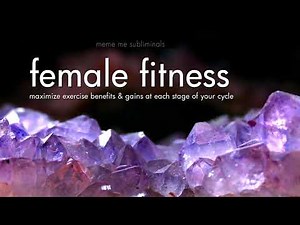 female fitness enhancer - Subliminal Affirmations