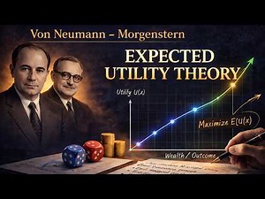 Von Neumann Morgenstern Expected Utility Theory | Utility Theory Complete Revision
