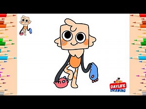 How to Draw Goob | Easy Dandy's World Art Tutorial