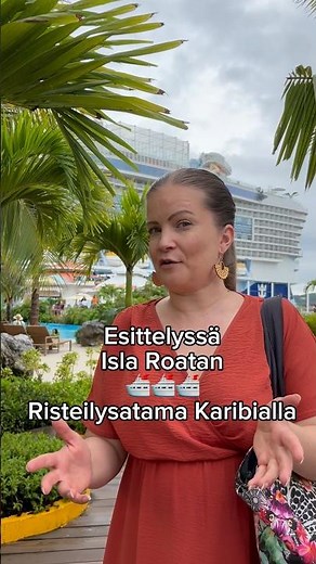 Millainen on Isla Roatan? Risteilysatama Karibialla.