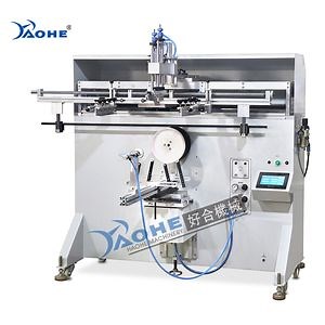Multi-Color Silk Screen Machine for Flat/Round 5 Colors